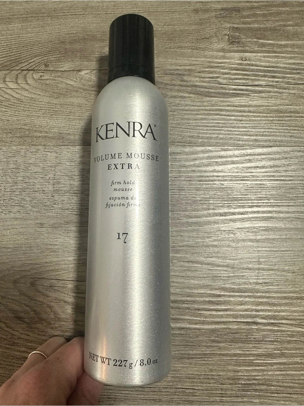 Kenra Volume Mousse Extra 17 - Silver Firm Hold Hair Mousse